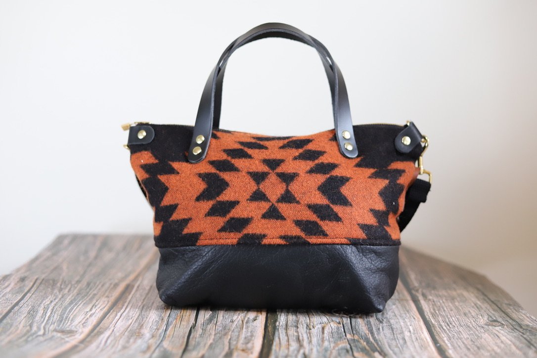 Bitsy Purse in Halloween Pendleton Wool 002