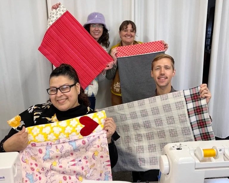 Spring Charity Sew: The "Burrito" Pillowcase