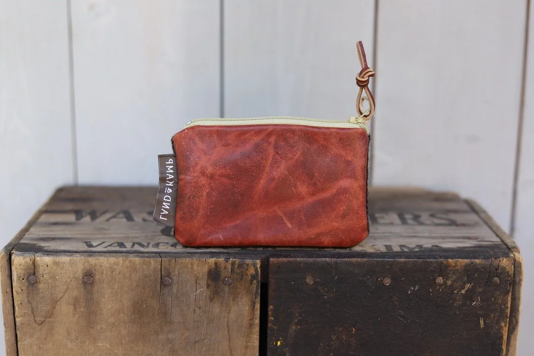 Card Pouch in Wilderness Wool