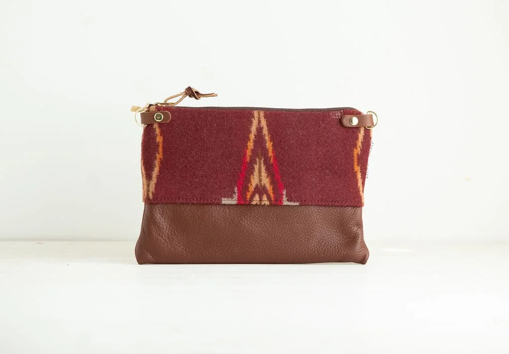 Wool 3-in-1 Wristlet & Crossbody Bag | Sagebrush