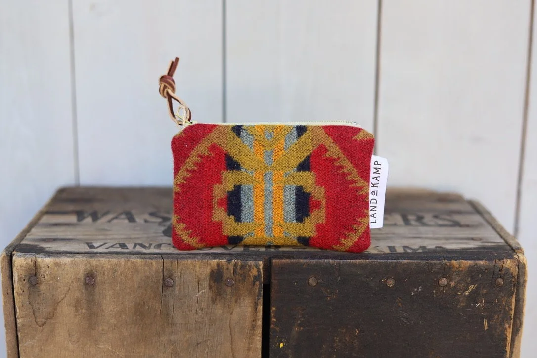 Card Pouch in Journey West Wool