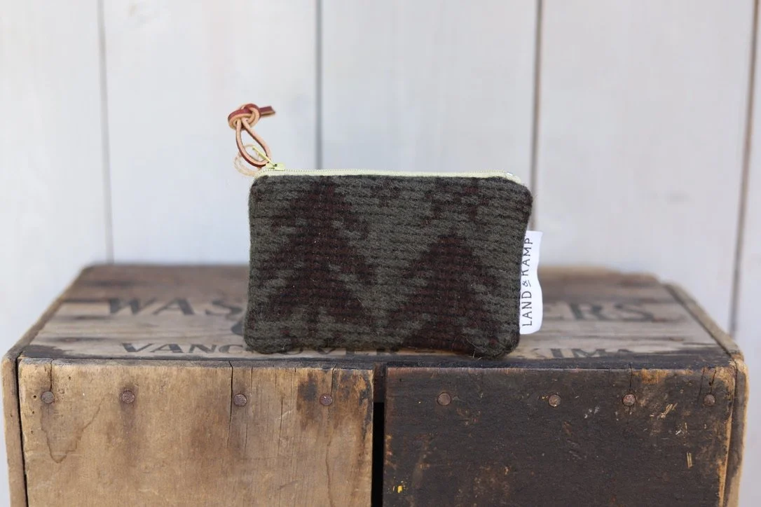 Card Pouch in Wilderness Wool