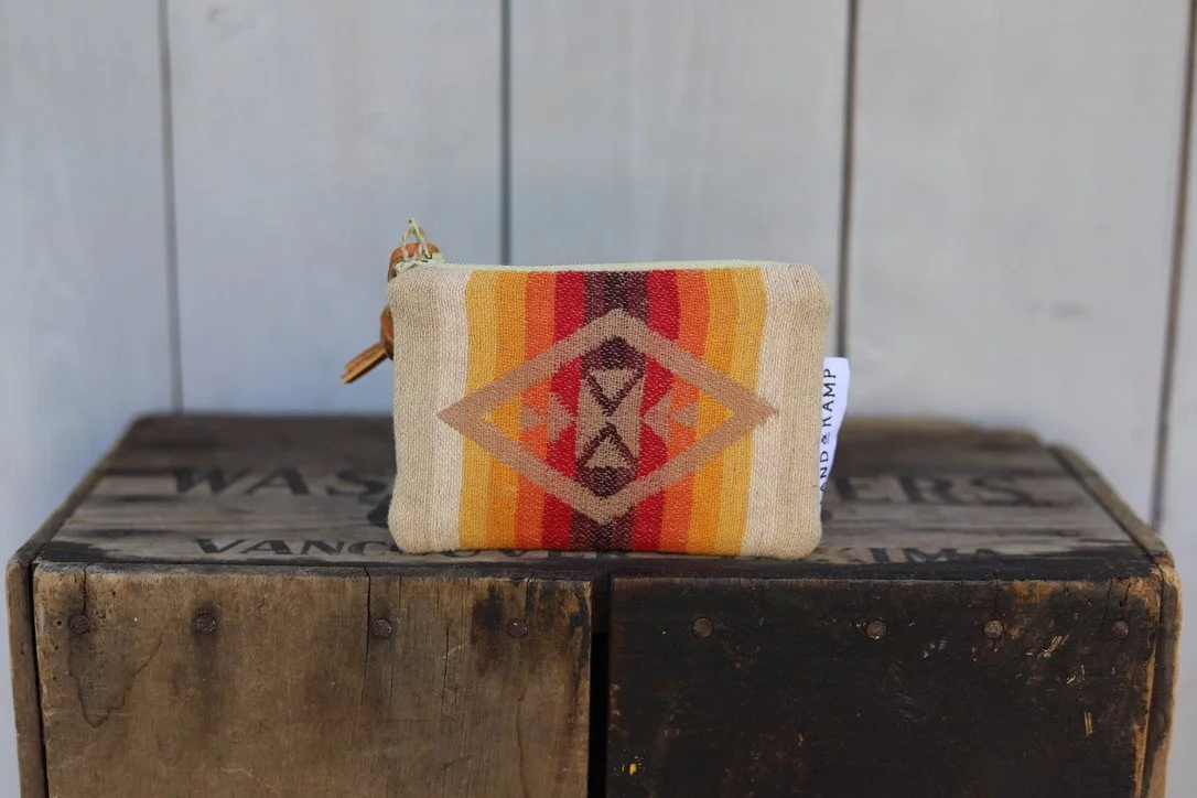 Card Pouch in Chief Joseph Tan Wool