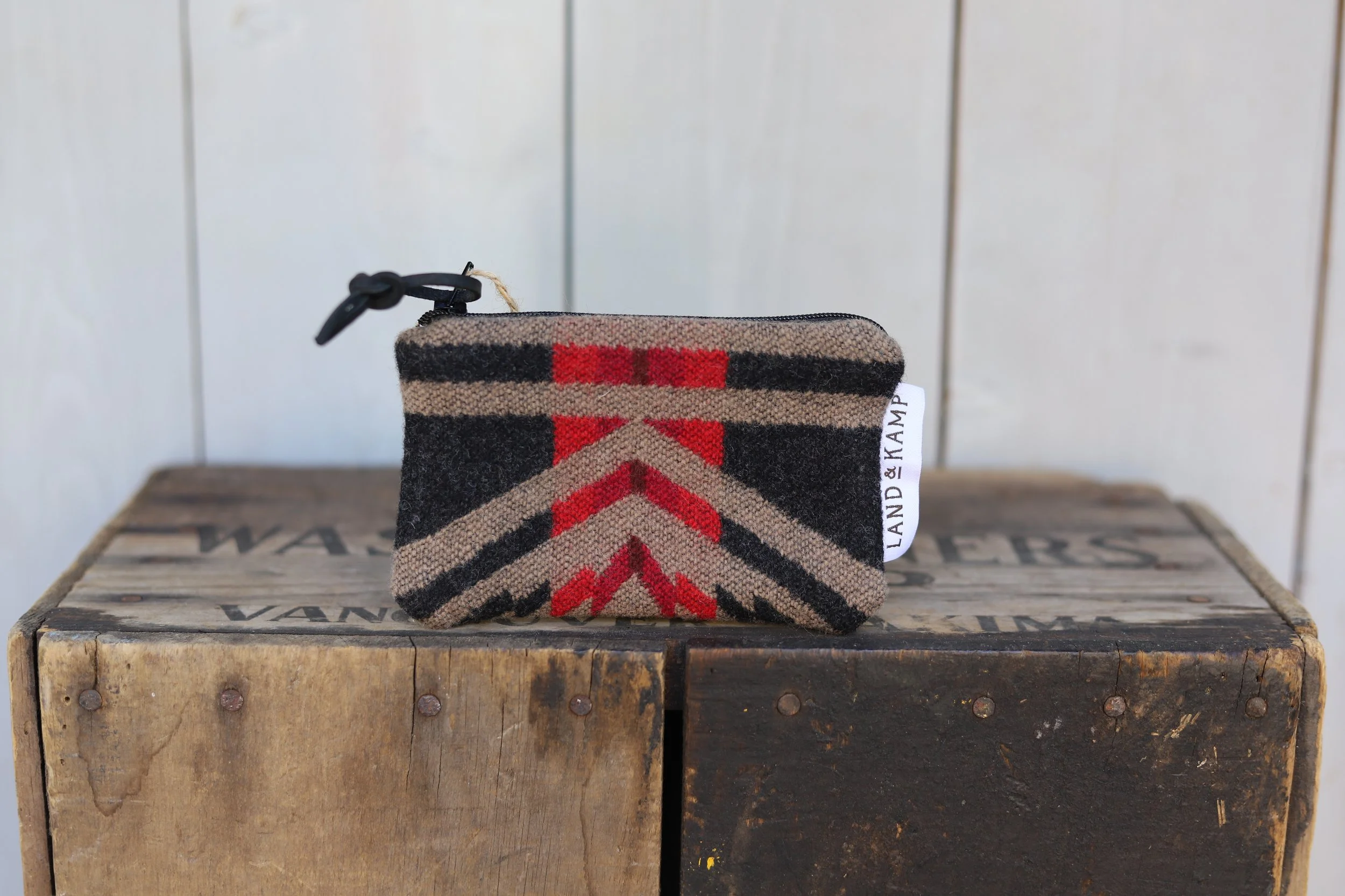 Card Pouch in Wyeth Trail Wool