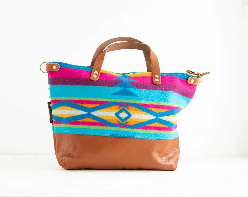 Bitsy Purse in San Gabriel Blue Wool