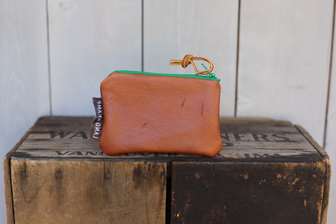Card Pouch in San Gabriel Blue Wool