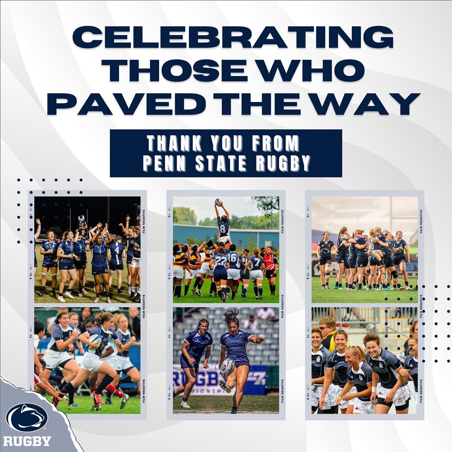 Join Penn State Women's Rugby in celebrating and thanking the women who have paved the way for our sport and our team. Happy National Girls &amp; Women in Sports Day from all of us here at Penn State!! #NGWSD #WEARE #pavetheway #whoruntheworld