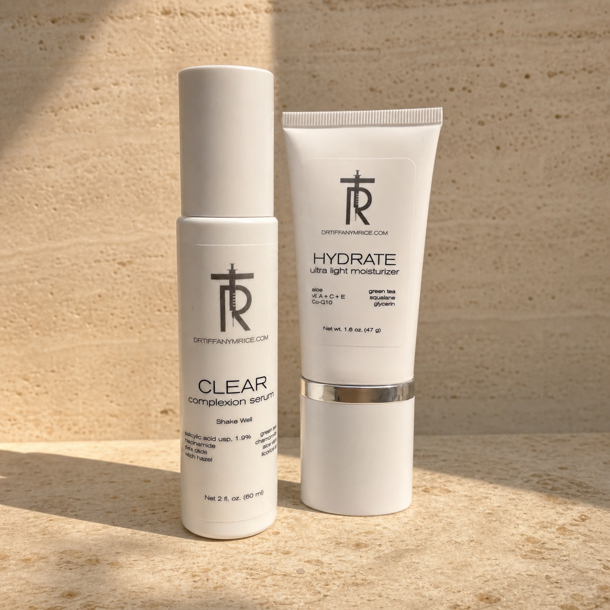 CLEAR and HYDRATE Duo