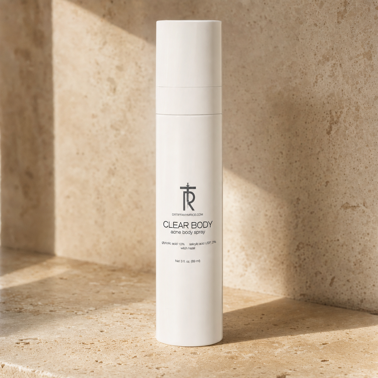 CLEAR BODY Acne Body Spray