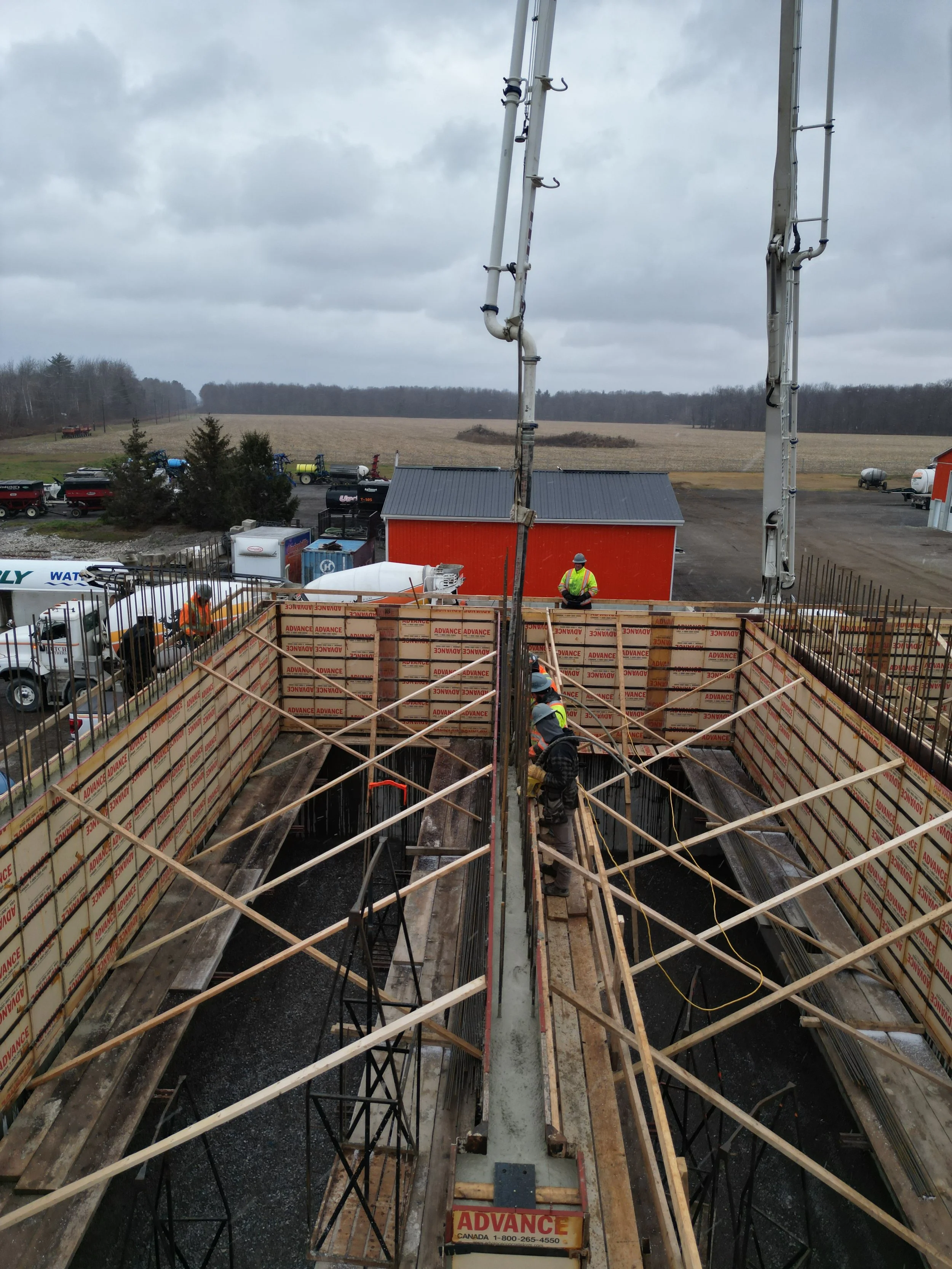 Underhill Farms Straffordville — East Elgin Concrete Forming