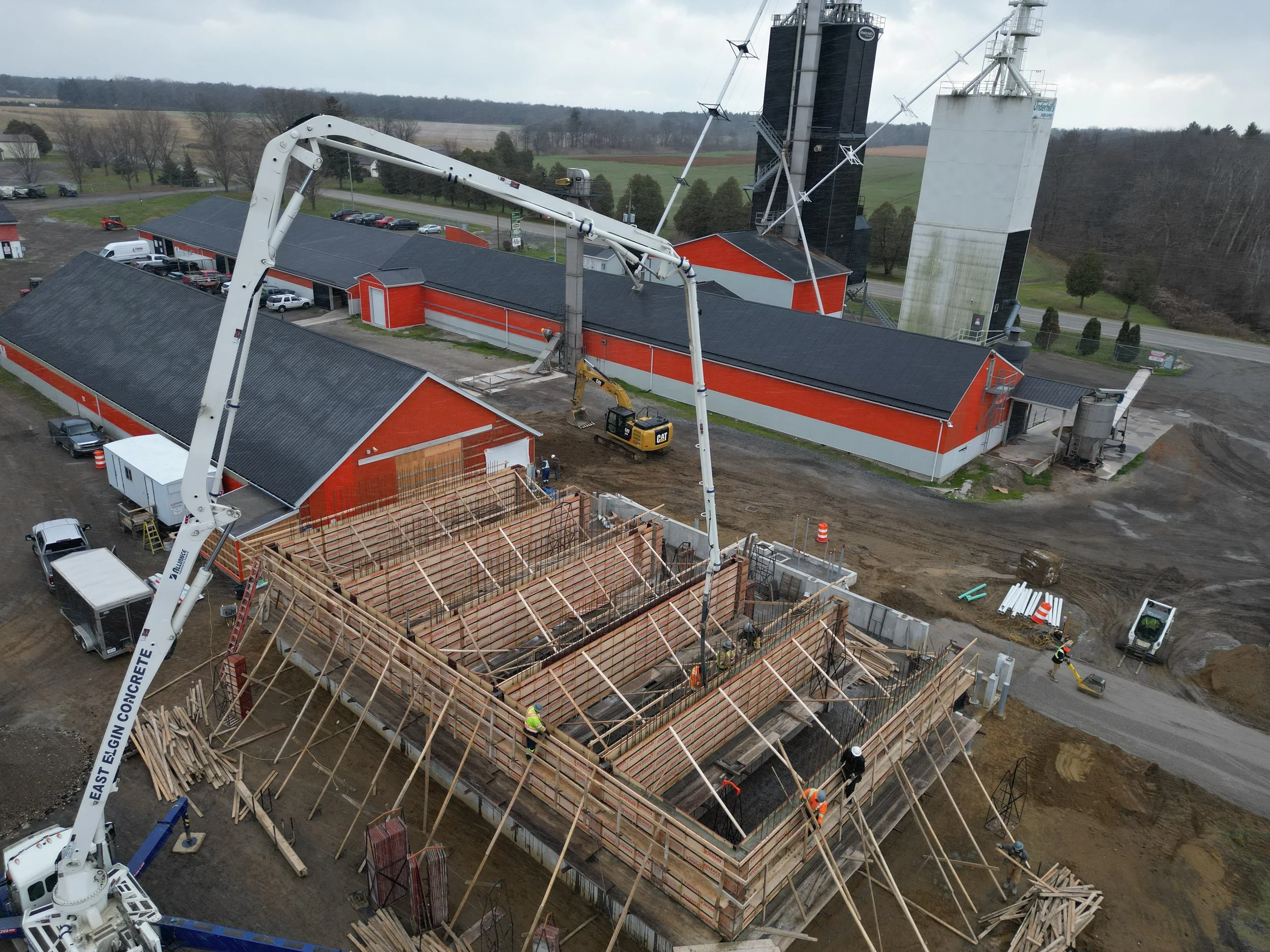 Underhill Farms Straffordville — East Elgin Concrete Forming
