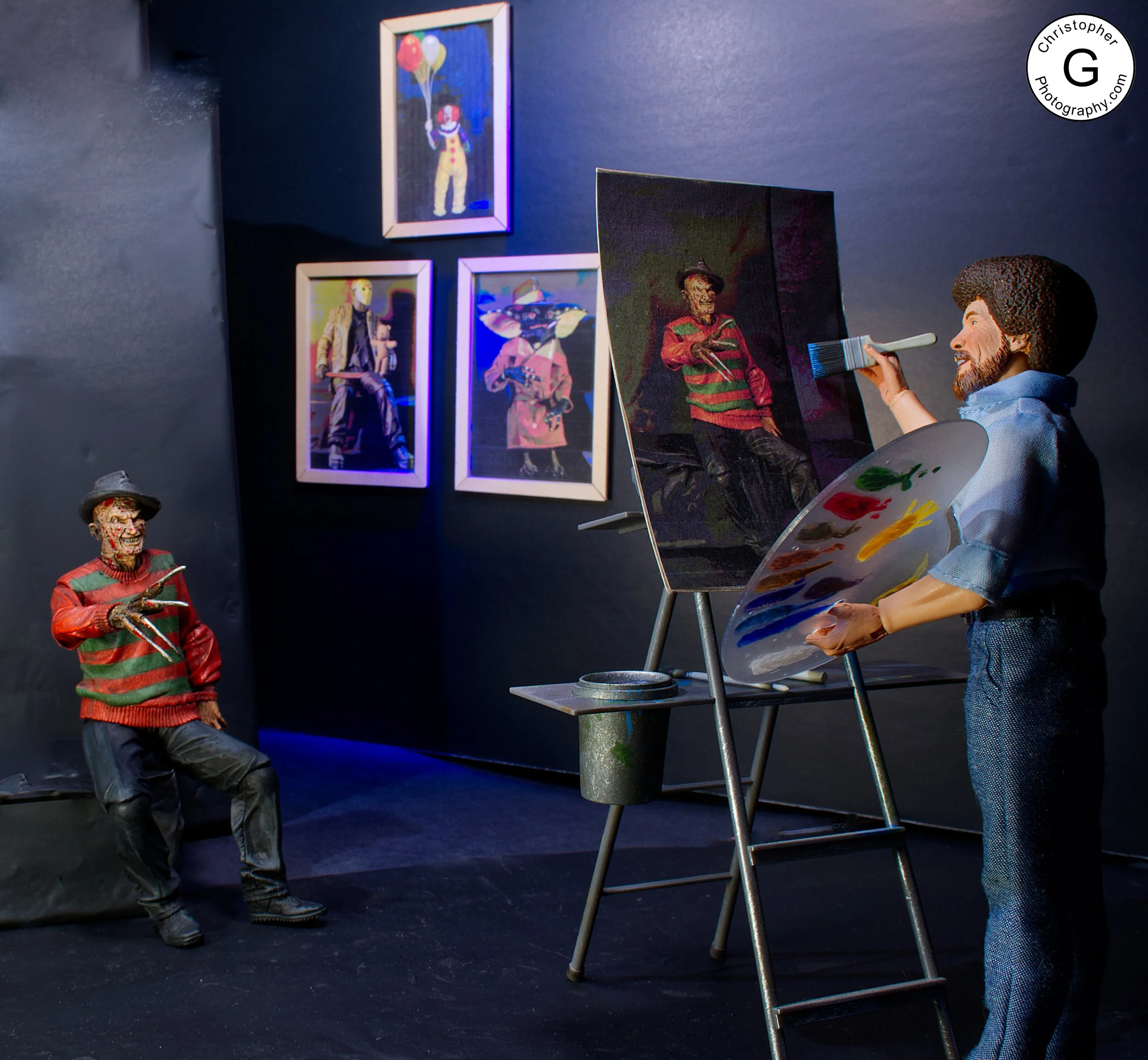 Bob Ross Portrait Series with Freddy Krueger.jpg