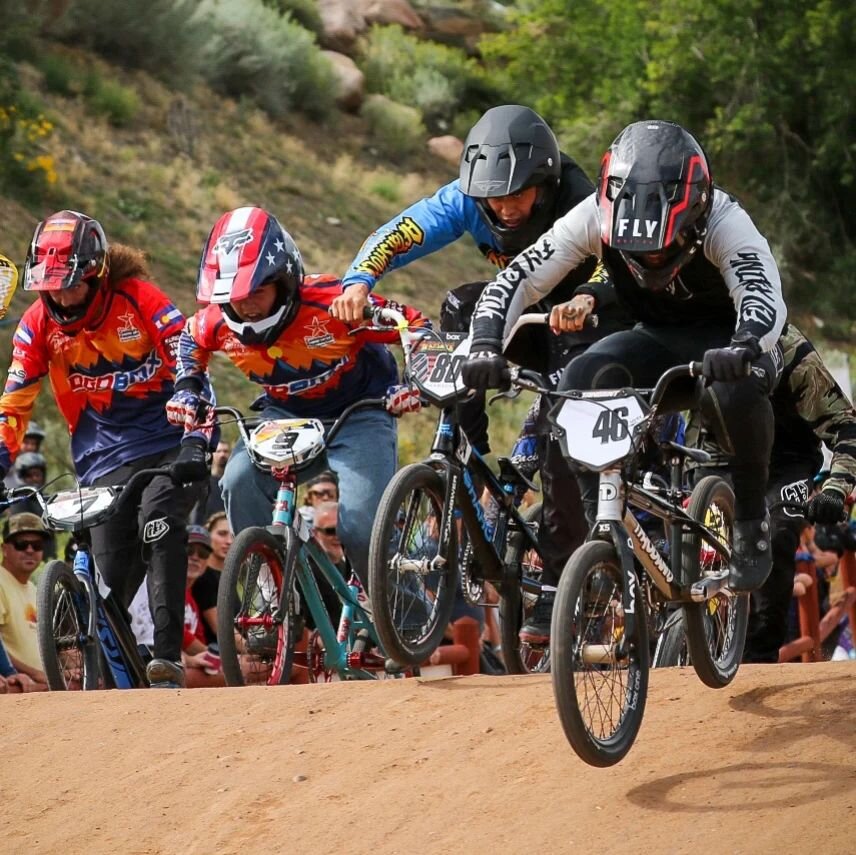 What a day of racing out here at @durango_bmx for Stop 5 of the Tangent ProAm Series. With 12k on the line we had a solid group of racers show up for both the men and the women. For the men, Kenny G dusted off the clips and didn't drop a lap taking h