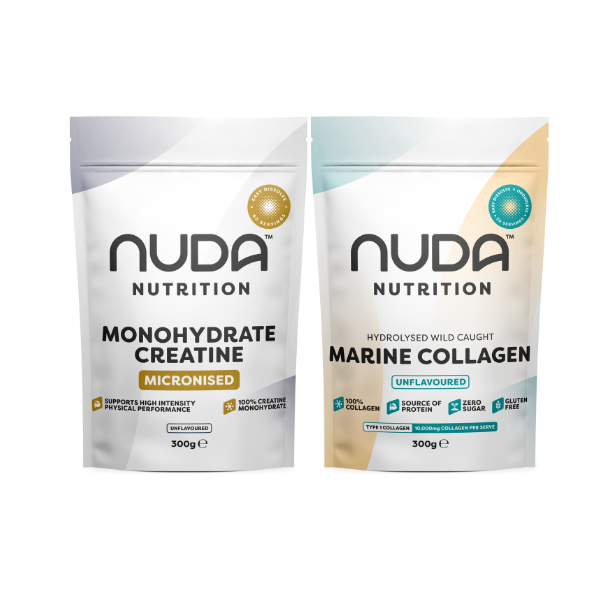 NUDA Nutrition Train + Radiate Set