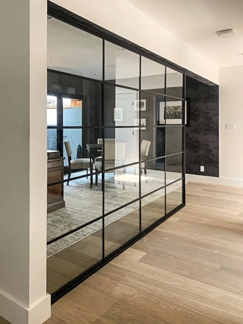 Steel Framed Glass Wall - SF