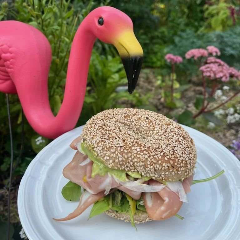 We've got a new mortadella sammie hitting the menu tomorrow for @belfastfarmersmarket . Basil aioli, castelvetrano olive + peperoncini relish, shaved onions, arugula, fancy bologna. Dream team. Thanks @fiharbs for this creation. Limited supply!