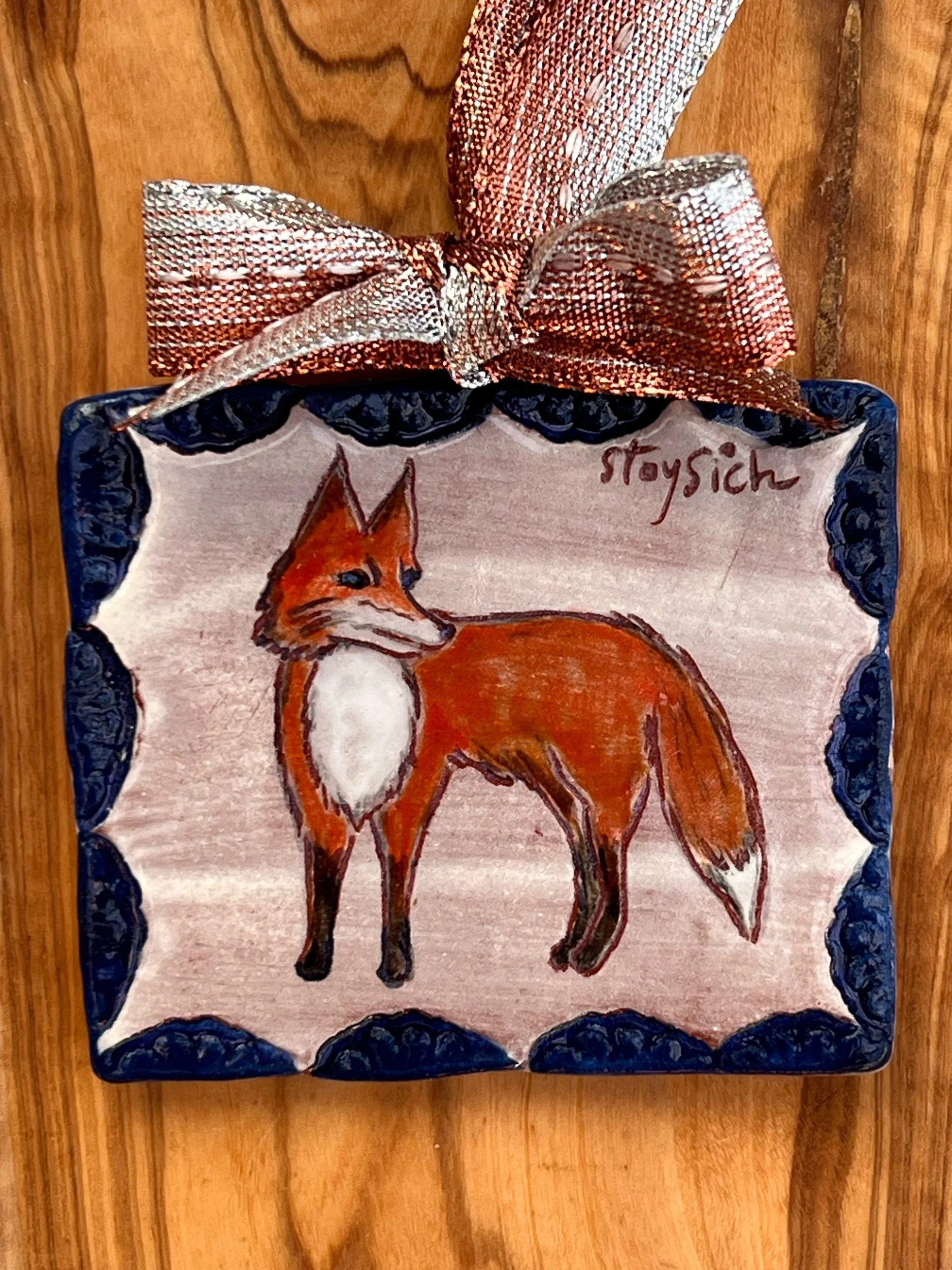 Blue Fox Small Wall tile