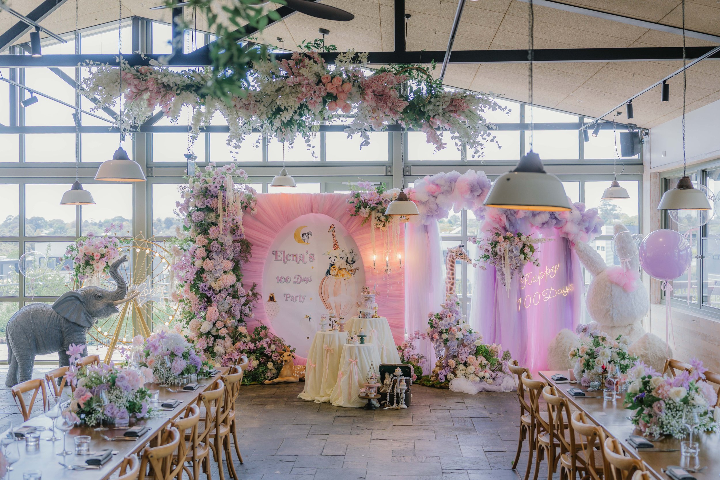 Elena's 100 Days Party | Rombe Rooftop