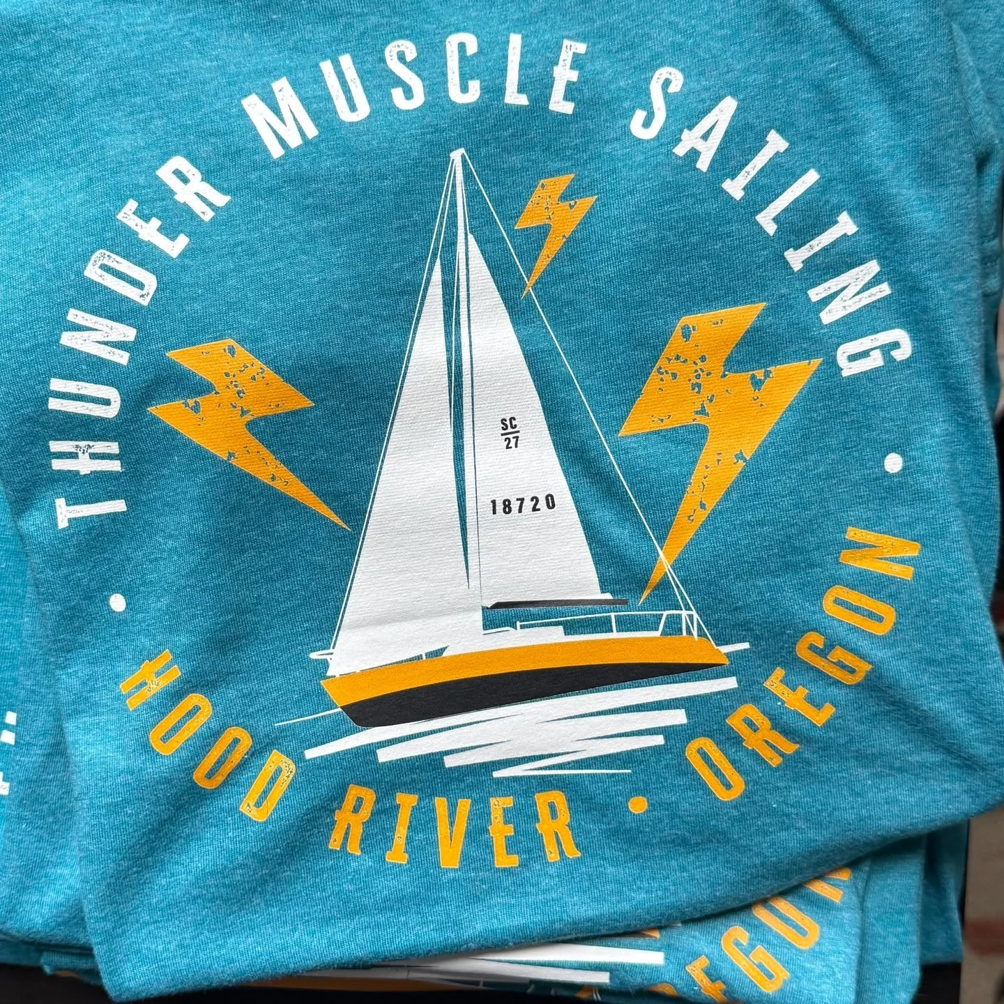 Even though *most* of my design and digital marketing clients are rowing clubs and regattas, when I heard from a sailor named Olivia in Oregon who wanted a logo and tees for her all-female sailing crew, I didn't hesitate to say yes. Olivia was funny 