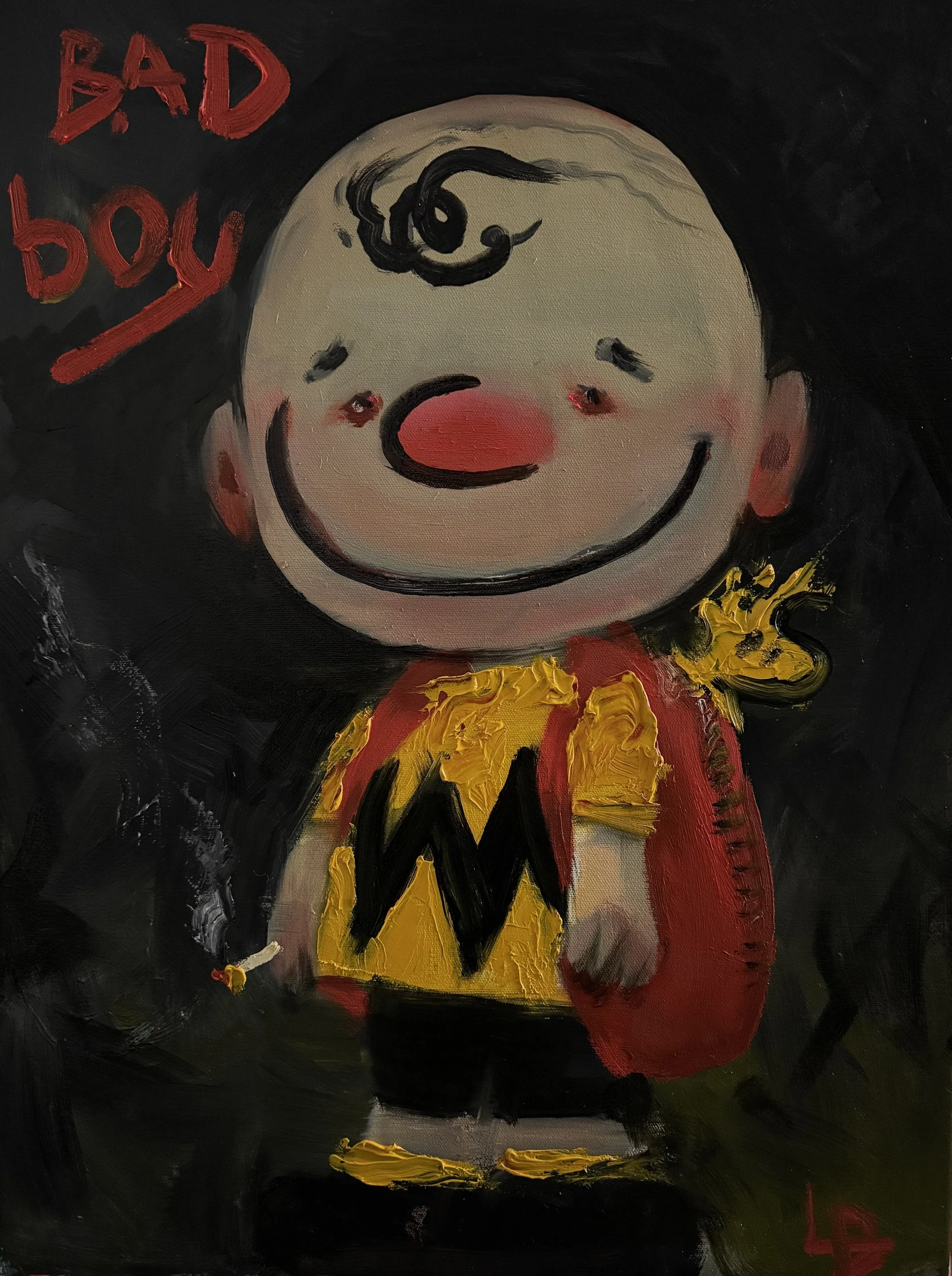 Lee Bullock, Misunderstood, Oil on canvas,	24" x 18" $ 500.00 