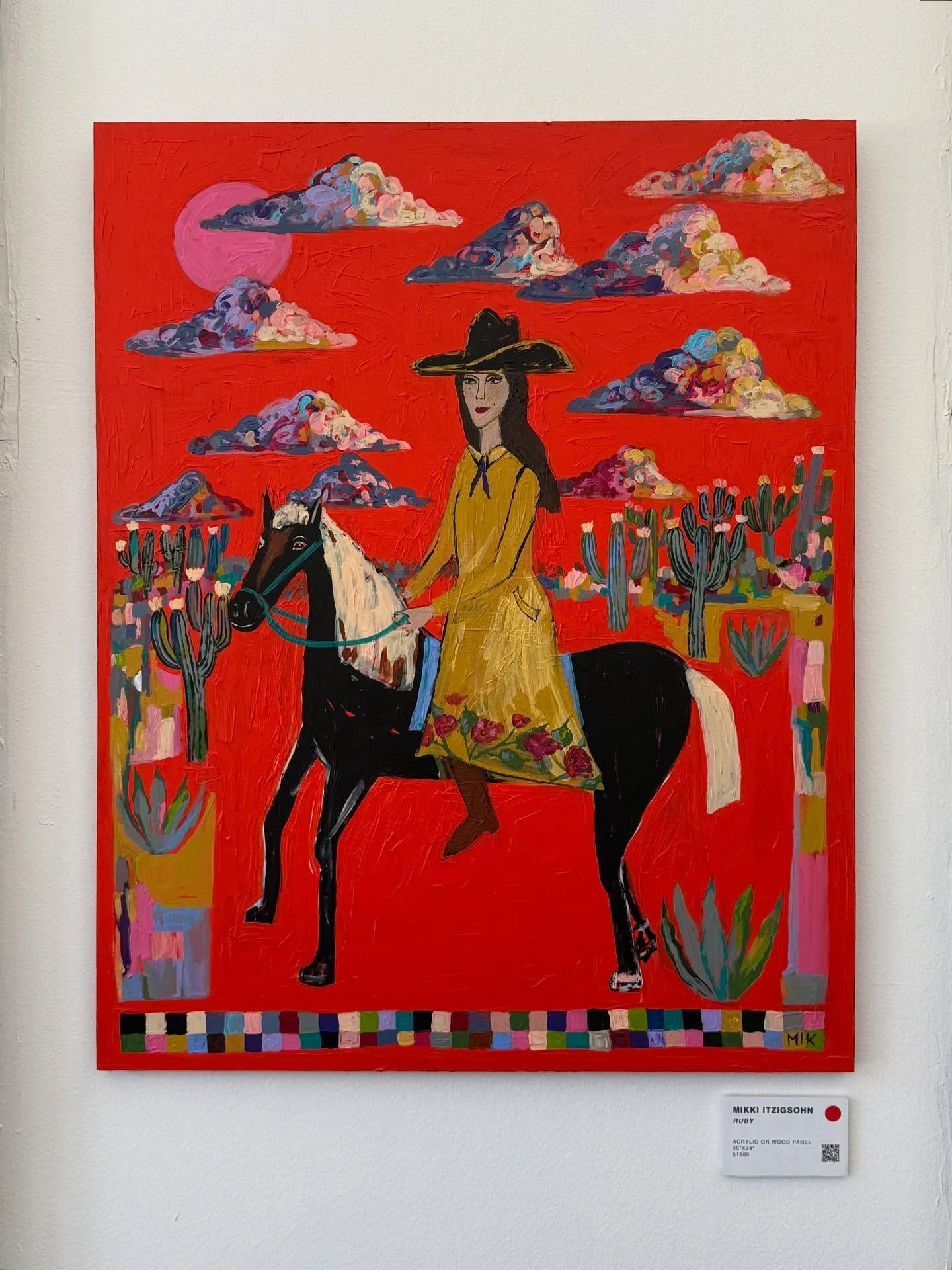 SOLD! &hearts;️🔴
&ldquo;Ruby&rdquo; by Mikki Itzigsohn