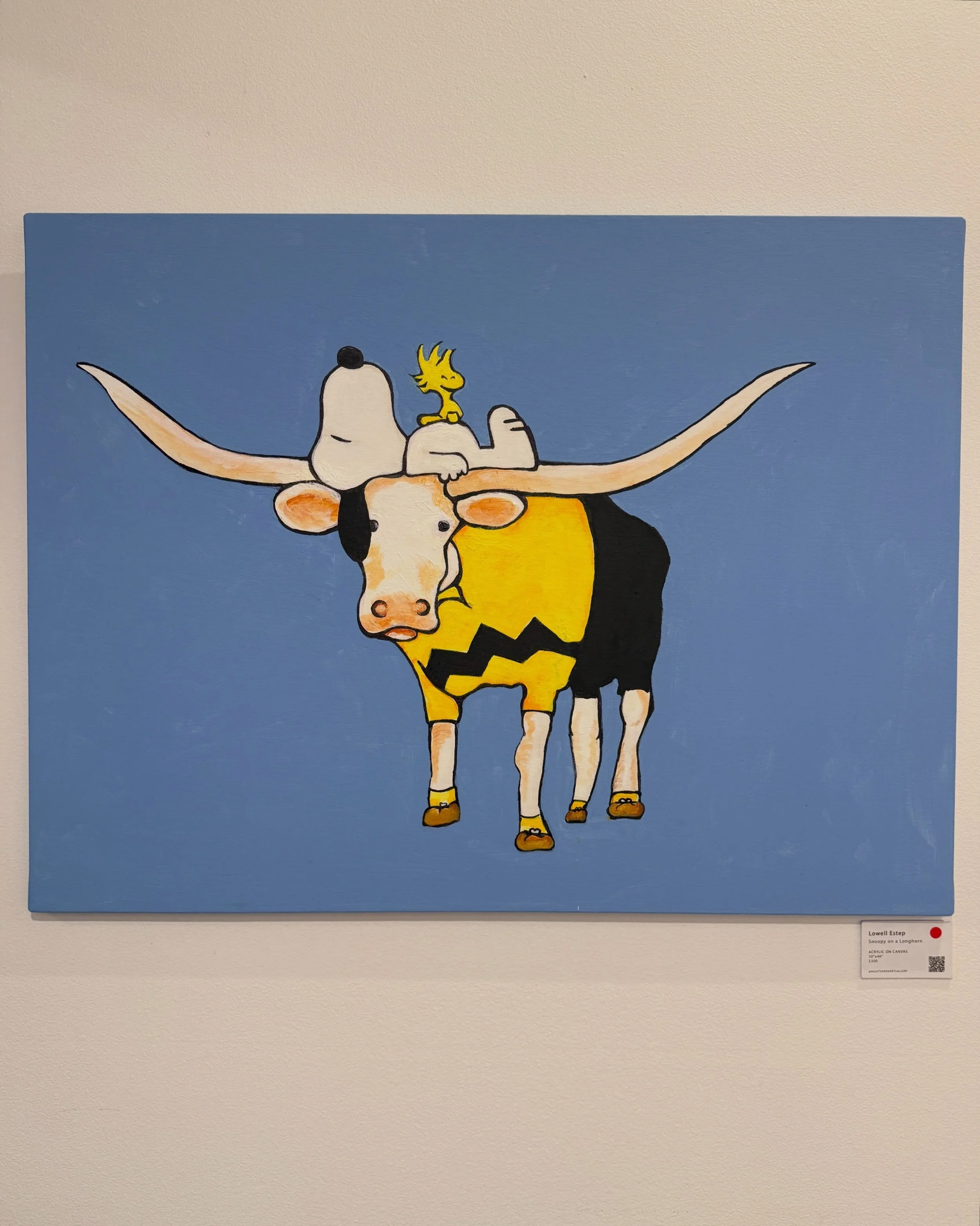 🔴 SOLD
It&rsquo;s been a busy first few weeks of the &ldquo;GOOD GRIEF!&rdquo; exhibit!

Did you know all of the pieces in this show can be found on our website?
Link in bio❣️