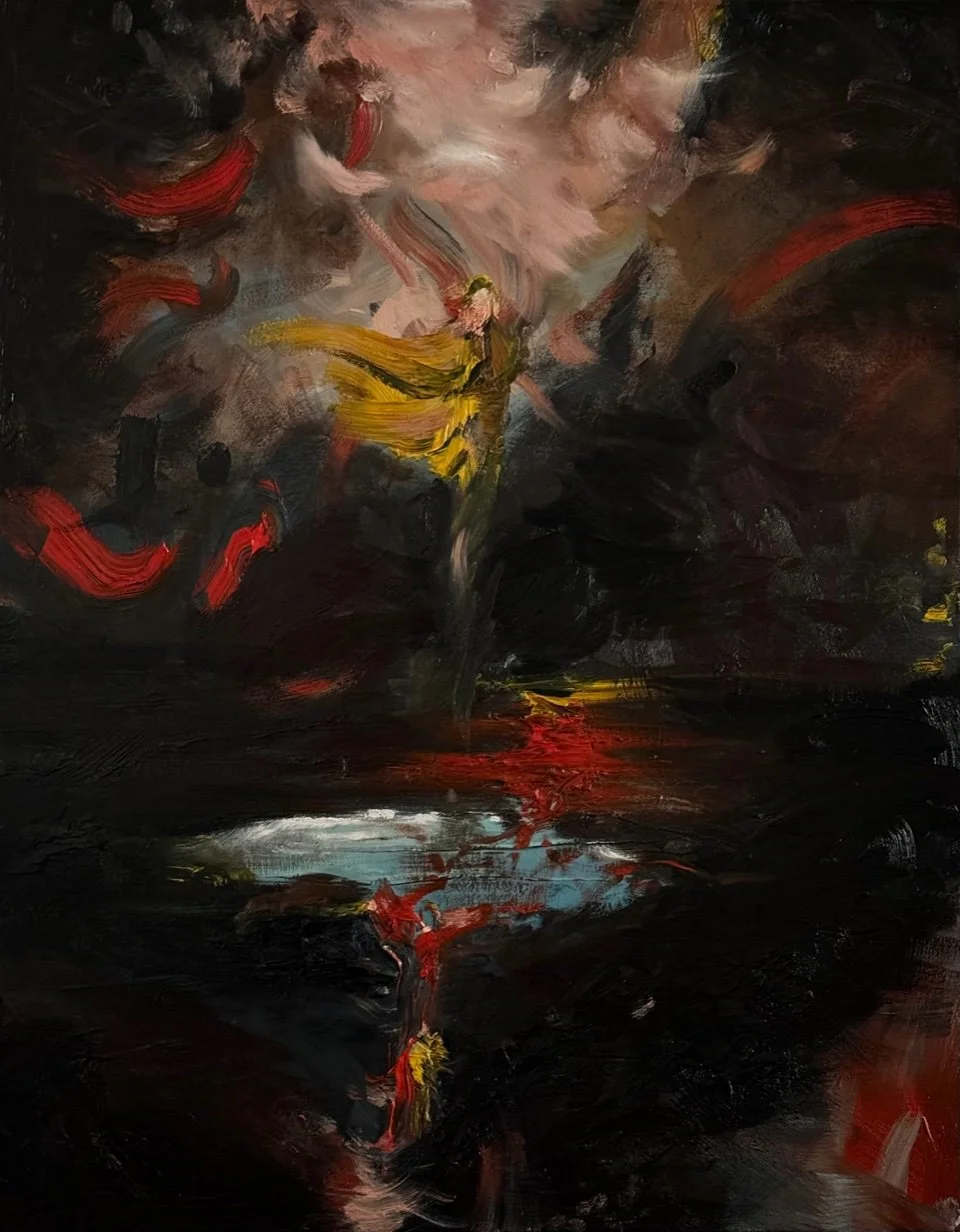 "PERSEPHONE'S SUNDER"
OIL ON CANVAS
28"X22"