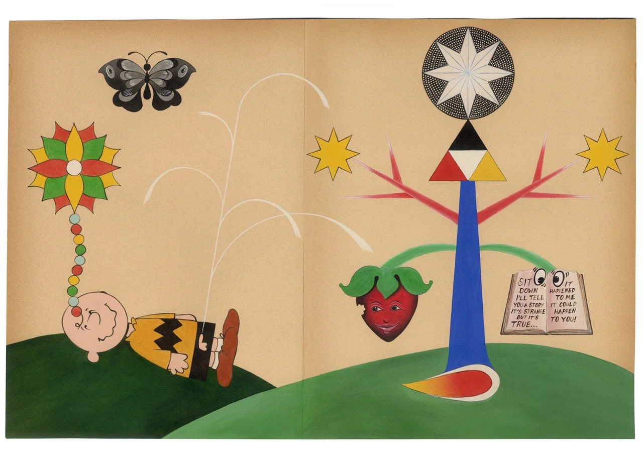 Will Gaynor,	"Untitled (In The Garden)",	Acrylic on paper, 14" x 20.5"	 $ 888.00 