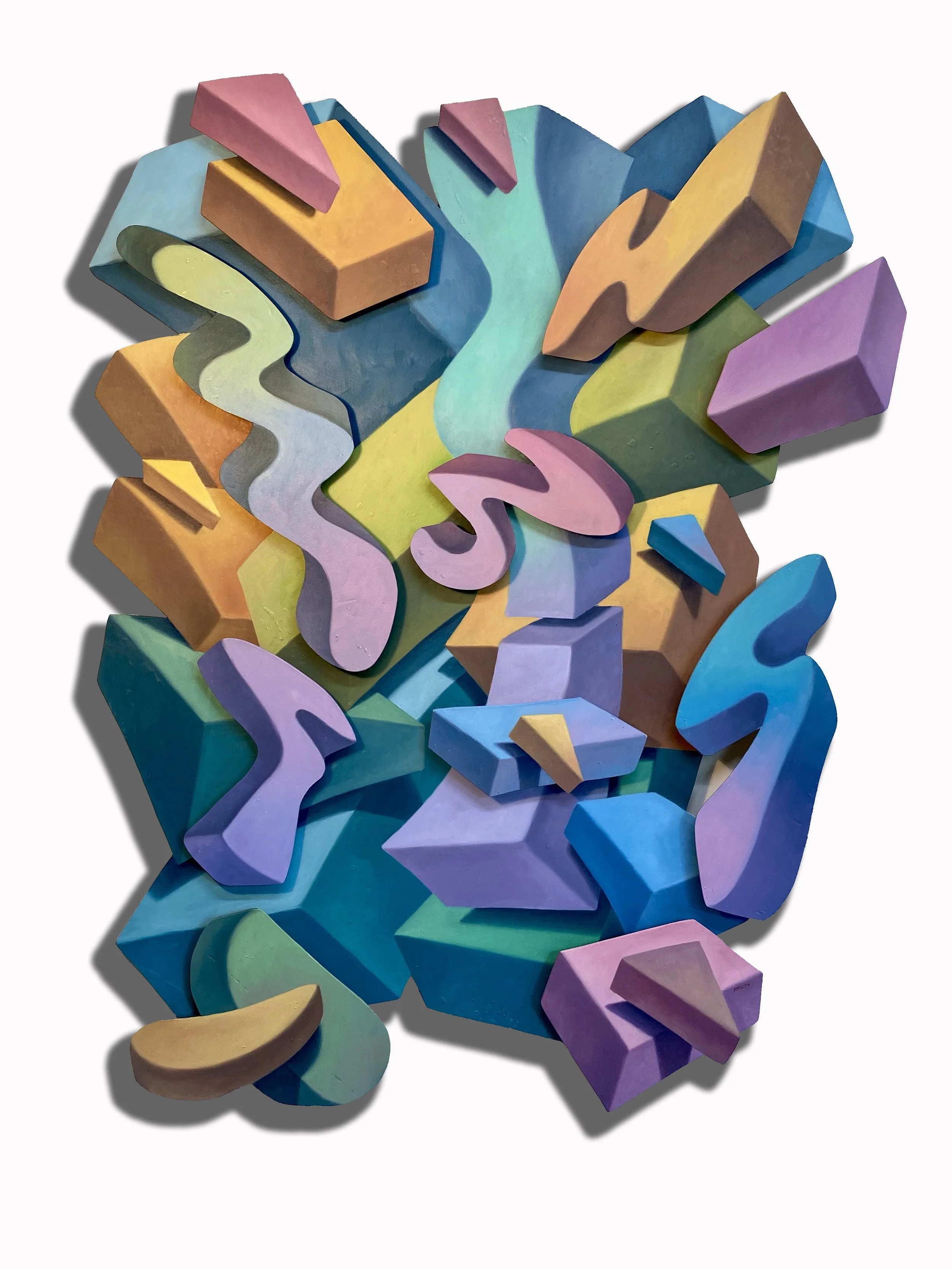 Leilani • Oil on Wood Panel • 64"x50"x3"