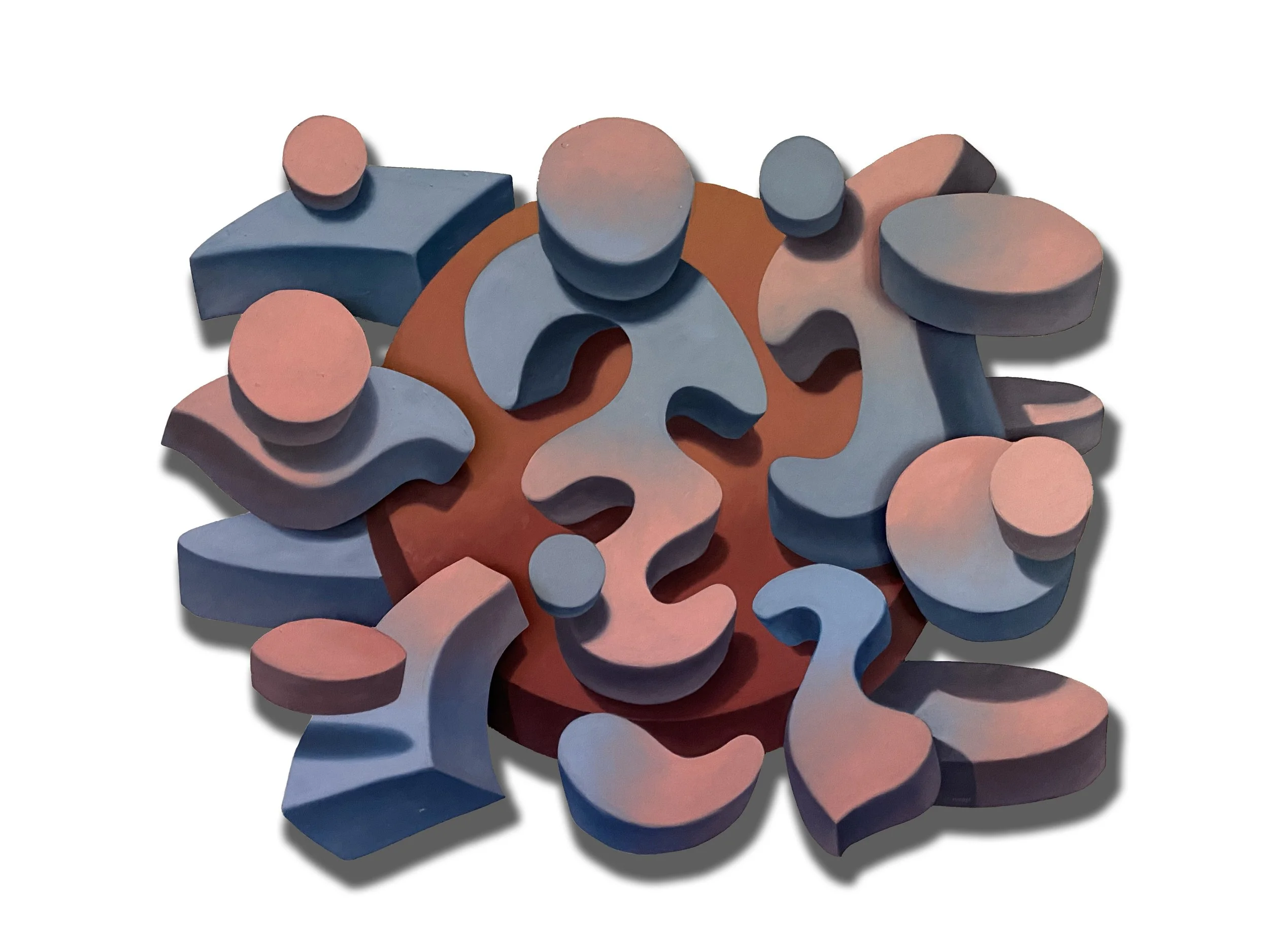 Soleil • Oil on Wood Panel • 48"x60"x3"