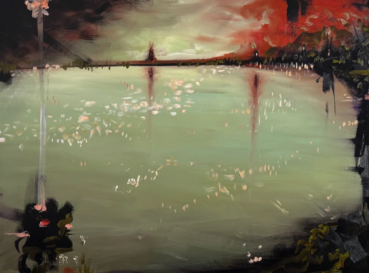 "TREACHEROUS FRAUD"
OIL ON CANVAS
36"X48"