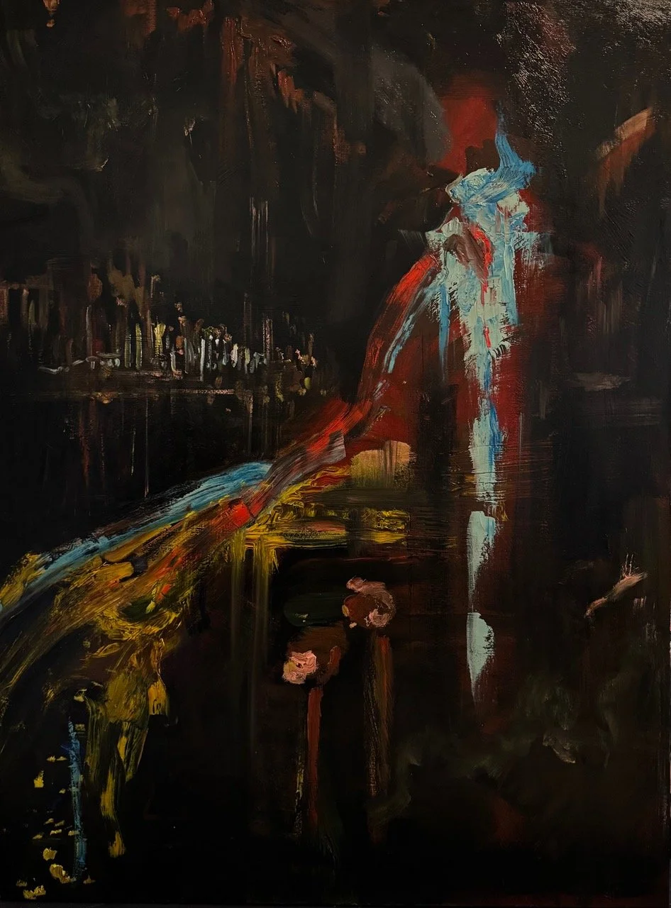 "MEAD OF POETRY"
OIL ON CANVAS
48"X36"