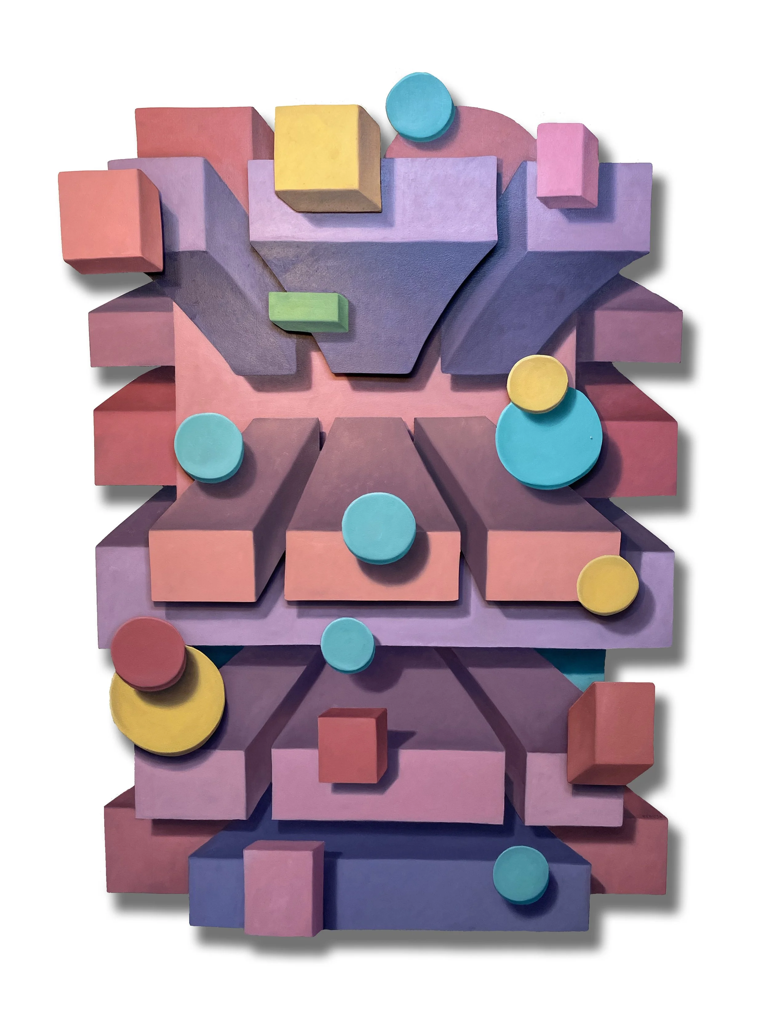 Navaeh • Oil on Wood Panel • 70"x50"x3"