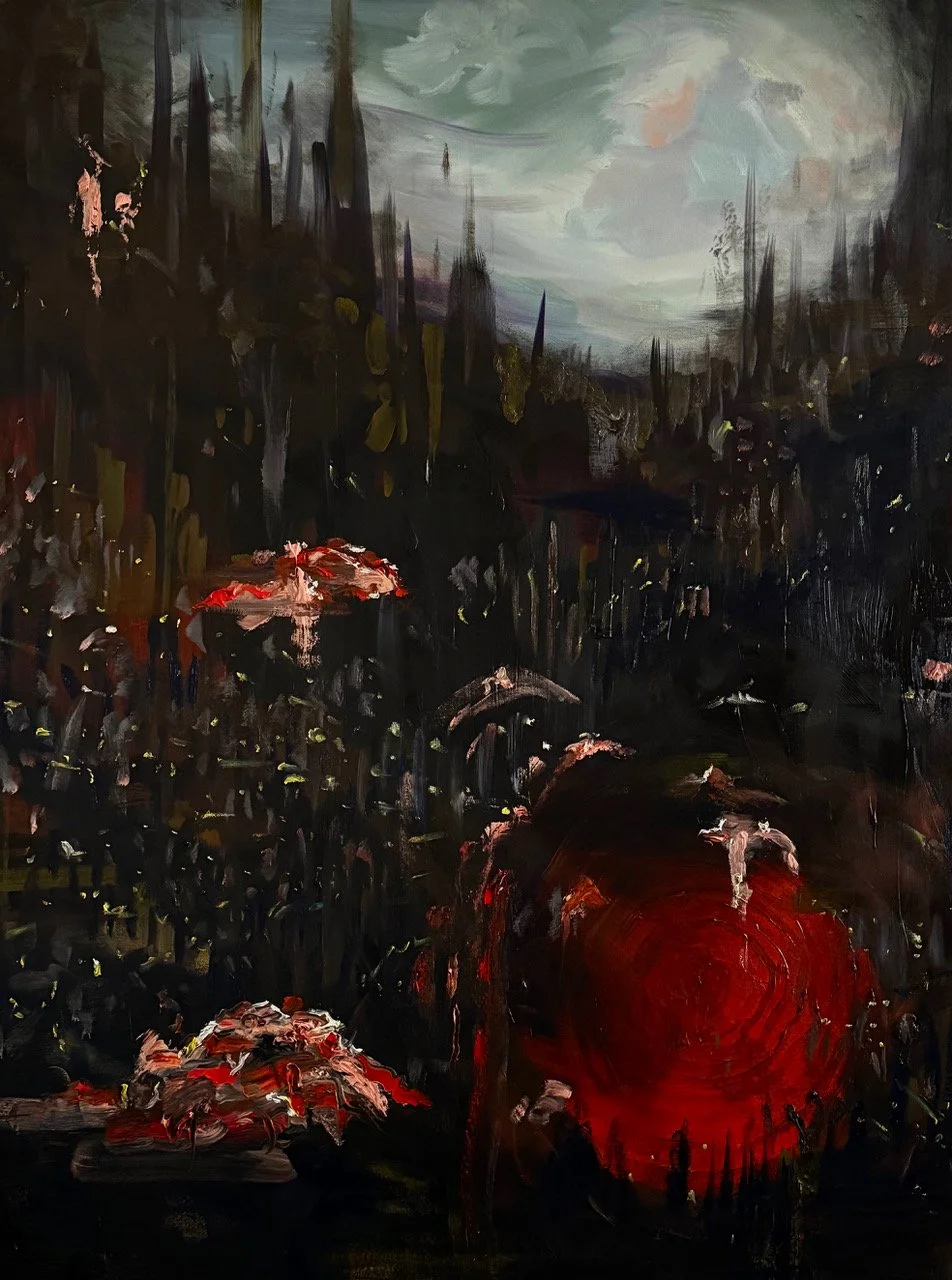 "DETHRONED MONARCH"
OIL ON CANVAS
48"X60"