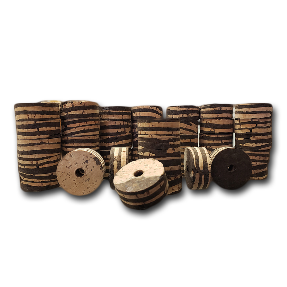 Swirling Burl Cork ½" Pieces