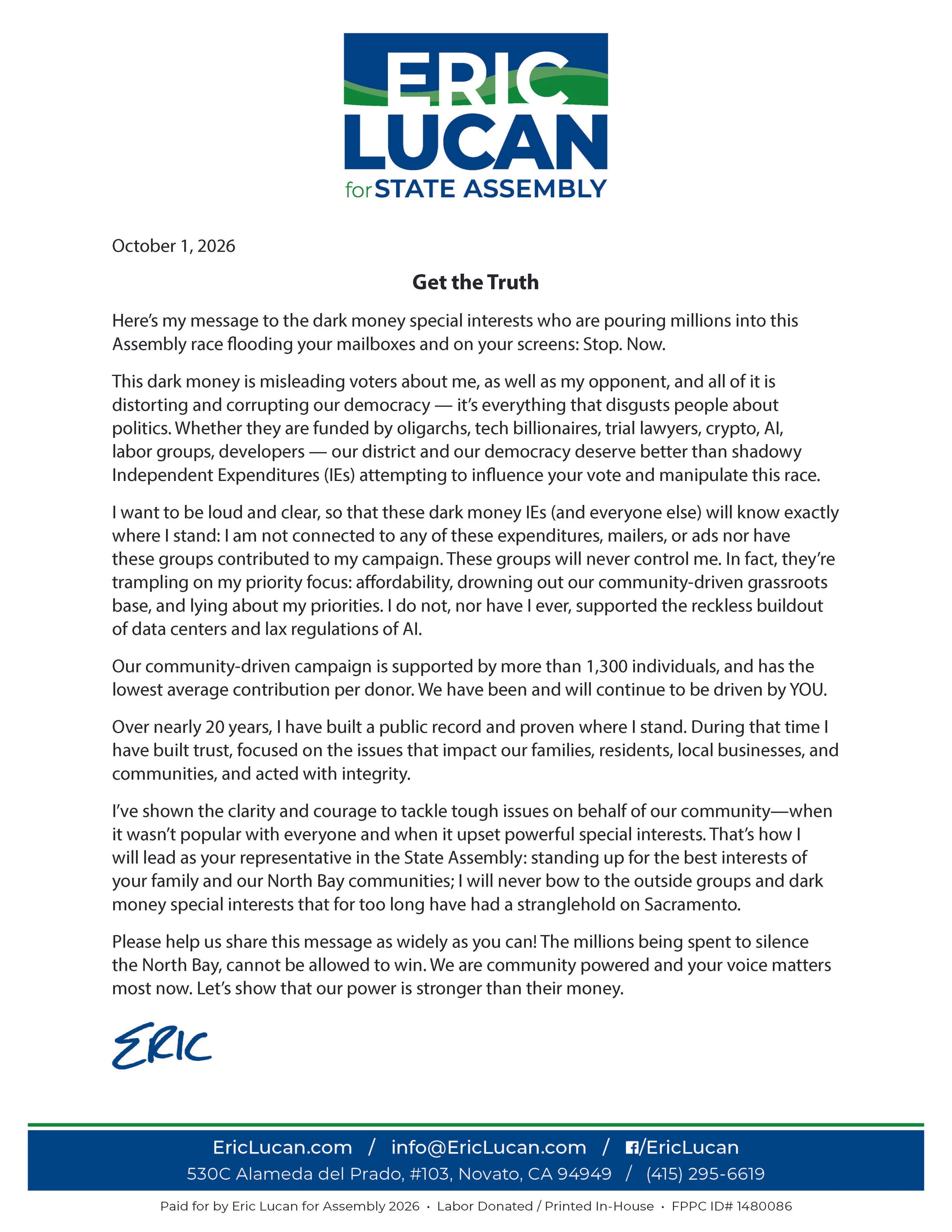 Get the Truth 10/1/26