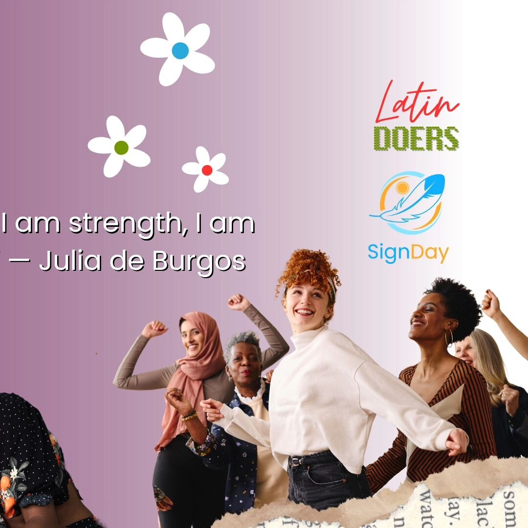 Feliz D&iacute;a Internacional de la Mujer! Today, we celebrate the strength, resilience, and beauty of every woman. As a proud Latina living in the USA, I am reminded of the powerful words of the Puerto Rican poet and civil right activist Julia de B