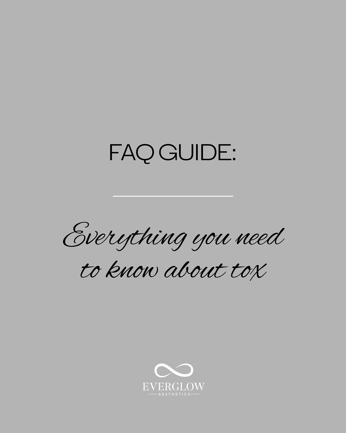 Frequently asked questions for all things tox 💉✨

Whether you&rsquo;re team Botox, Dysport, or Jeuveau, each has the same goal: to smooth, soften, and prevent fine lines from setting in 🙌

All three deliver refreshed, natural results when done righ