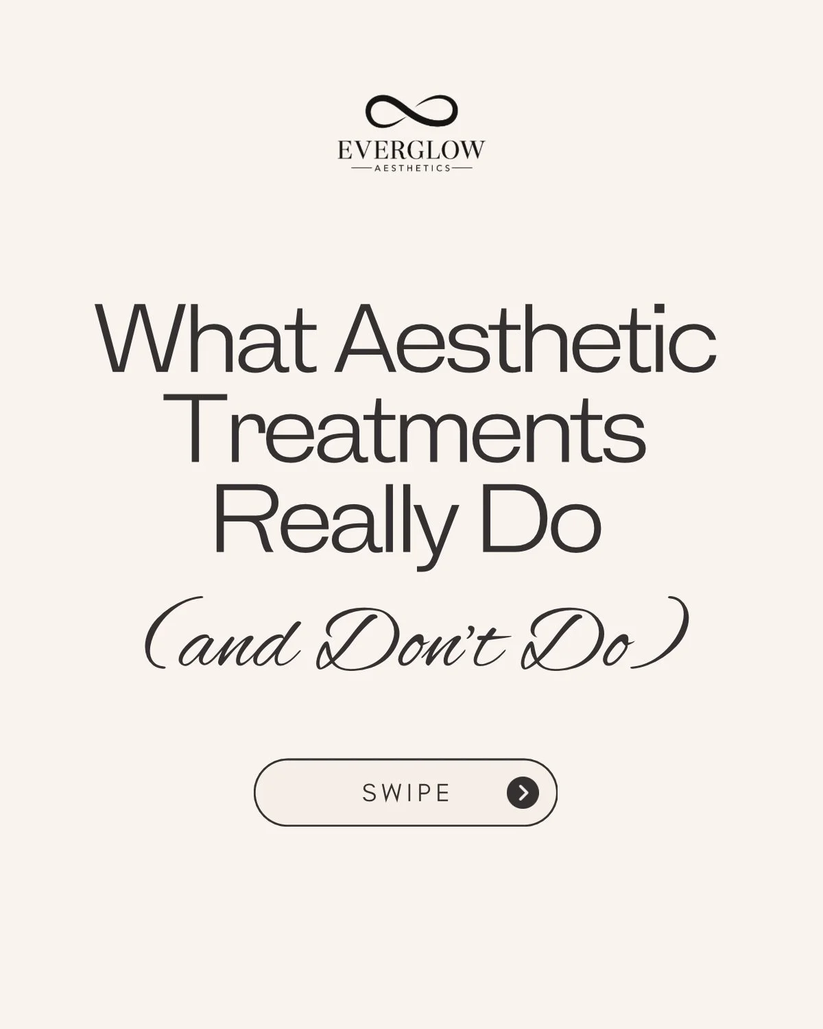 Aesthetic myths we&rsquo;re not bringing into 2026 👀✔️

&ldquo;Botox freezes your face.&rdquo;
&ldquo;Fillers always look fake.&rdquo;
&ldquo;One treatment fixes everything.&rdquo;
&ldquo;More product = better results.&rdquo;

Thinking about aesthet