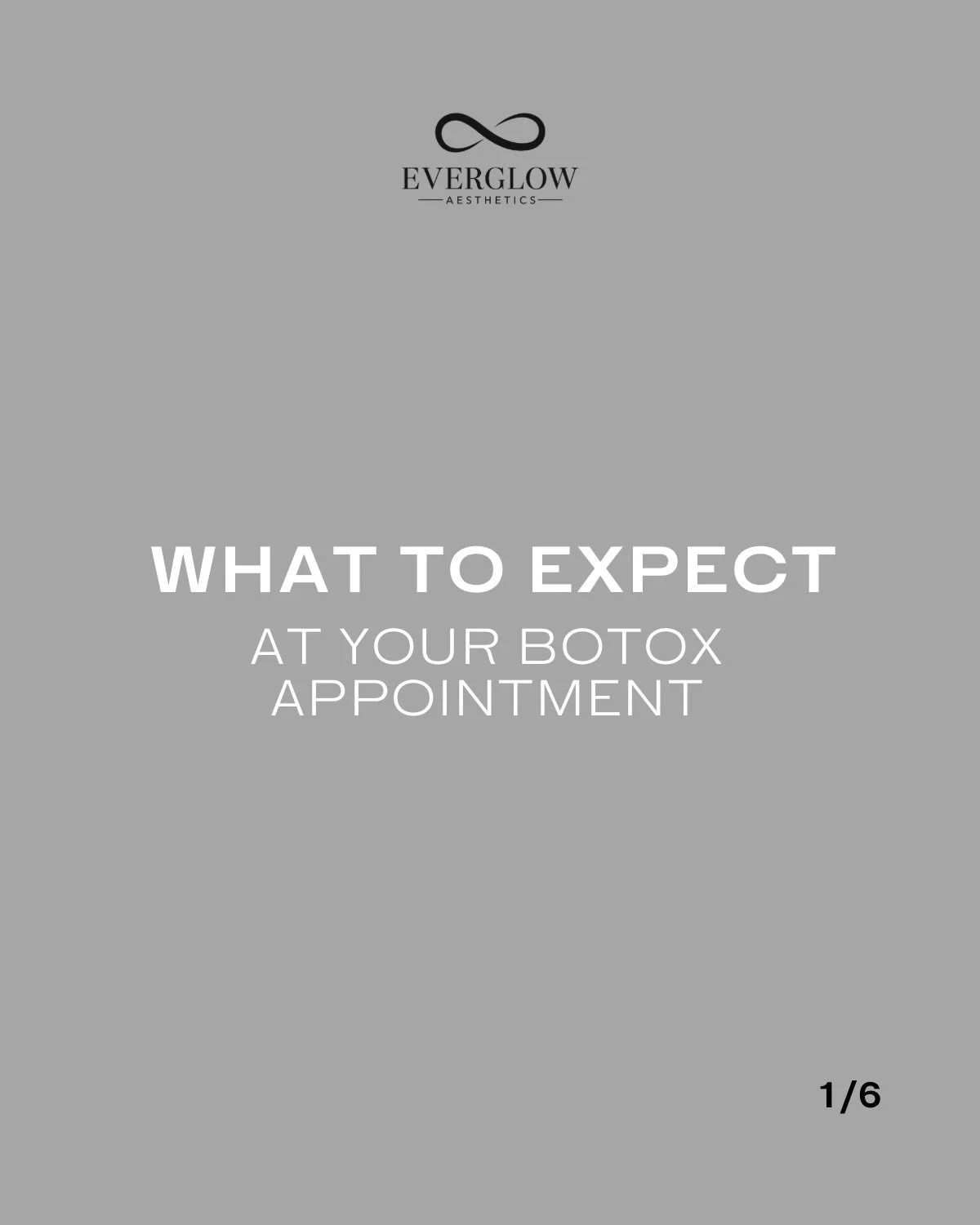 Here&rsquo;s what you can expect at your first Botox appointment with us 🩶

Every appointment comes with a personalized facial assessment to discuss your beauty goals. The entire appointment for tox takes about 30 minutes with little to no downtime.