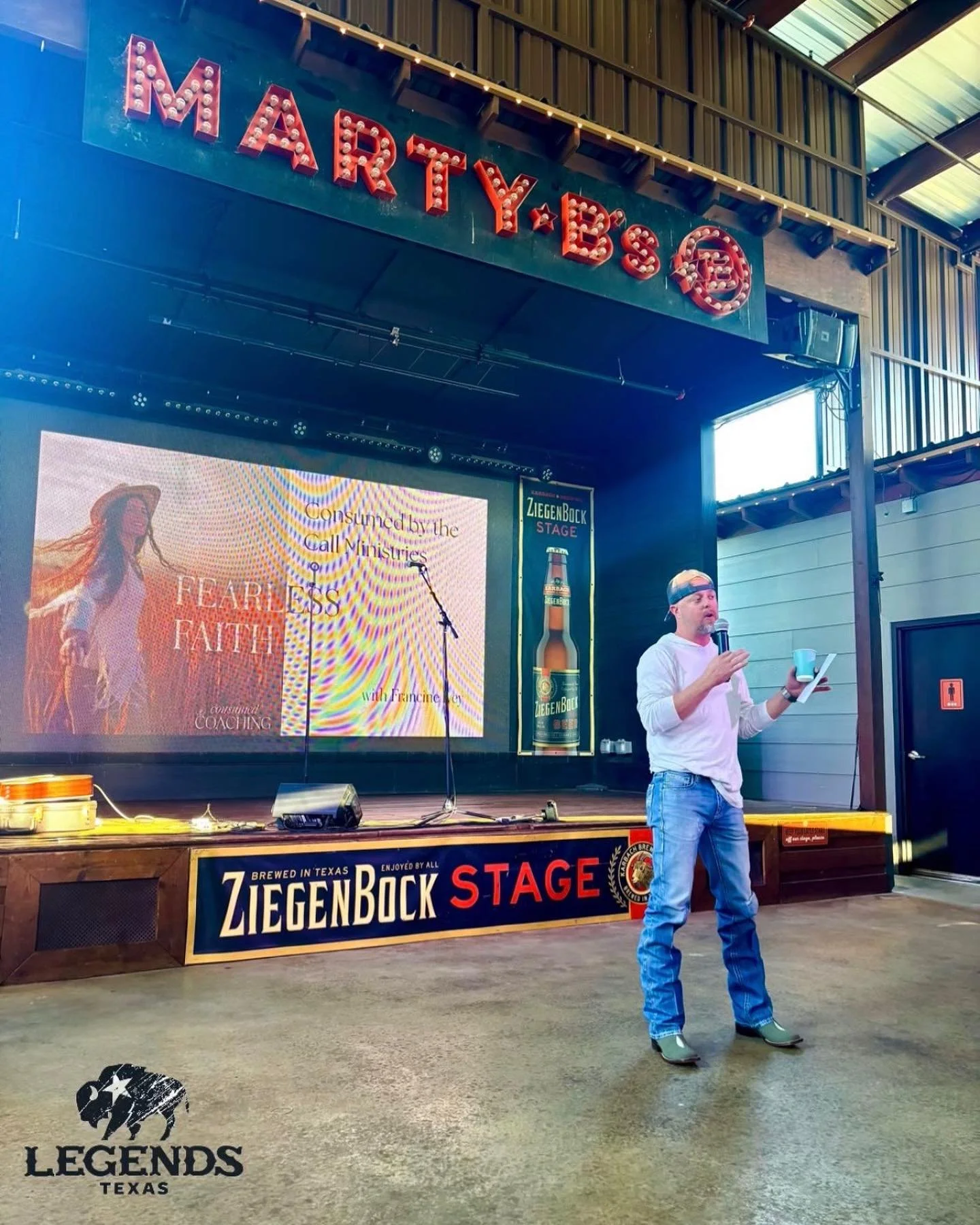 We had the pleasure of sponsoring the Women’s Bible Breakfast at Marty B’s! #martybs #womensworship