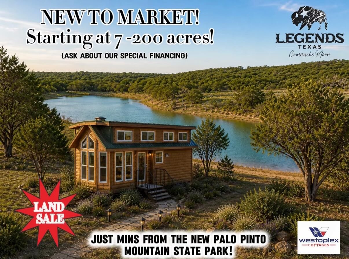 🔥LAND SALE🔥Who is looking to escape and relax at your second home?! Staring from 7-200 acres, so many tiny homes to choose from to fit your needs. (Ask about our special financing and short term rental income!) @westoplexcottages #tinyhomes #readyt