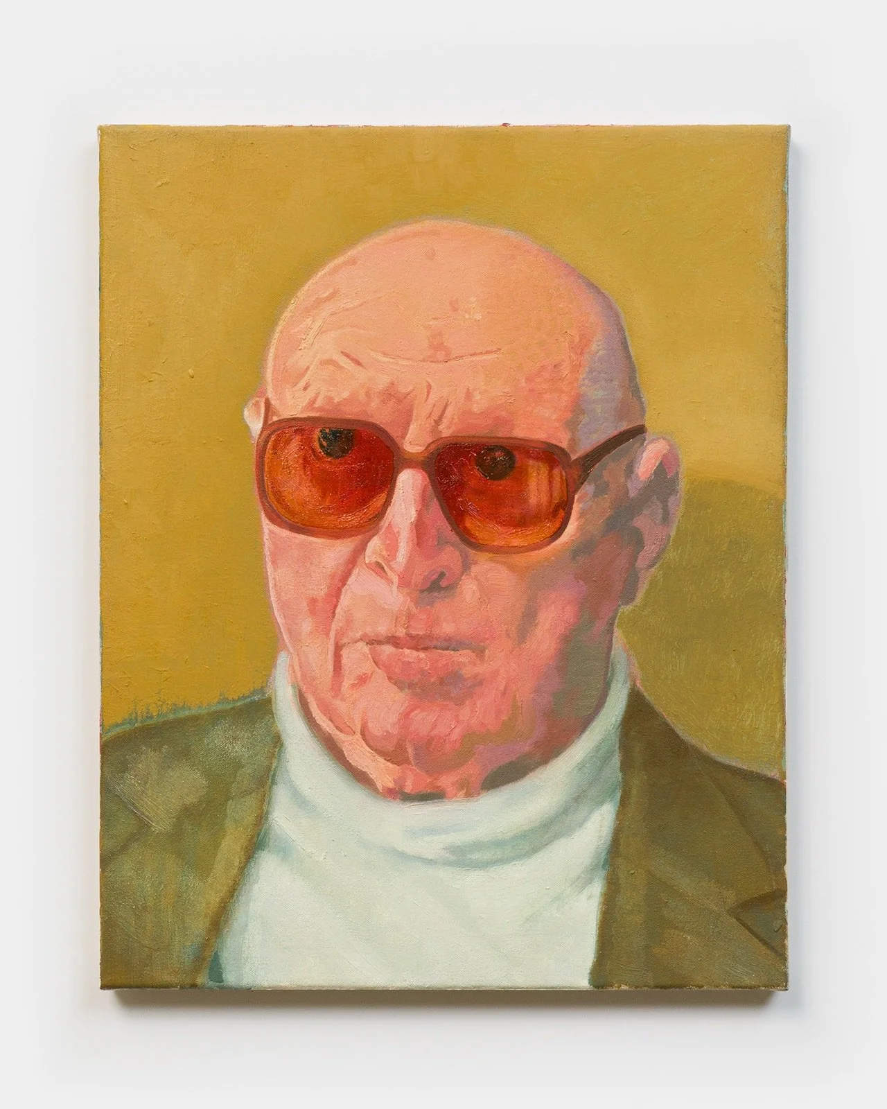 Christian Vincent
Untitled: Bald Amber Glasses, 2024
oil on canvas
20 x 16 in.
50.80 x 40.64 cm