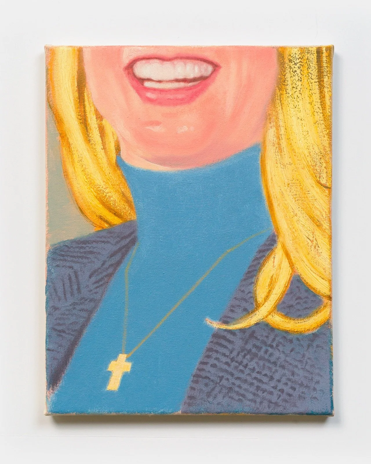 Christian Vincent
Untitled: Blind Faith, 2024
oil on canvas
18 x 14 in.
45.72 x 35.56 cm