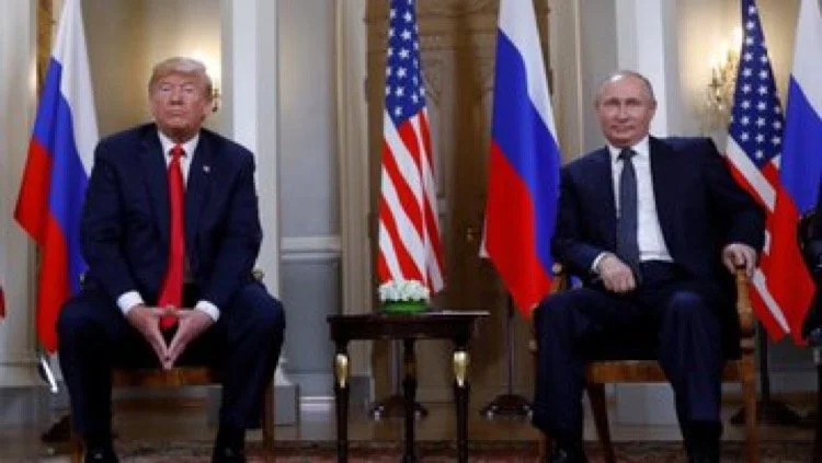  President Trump and  Vladimir Putin  