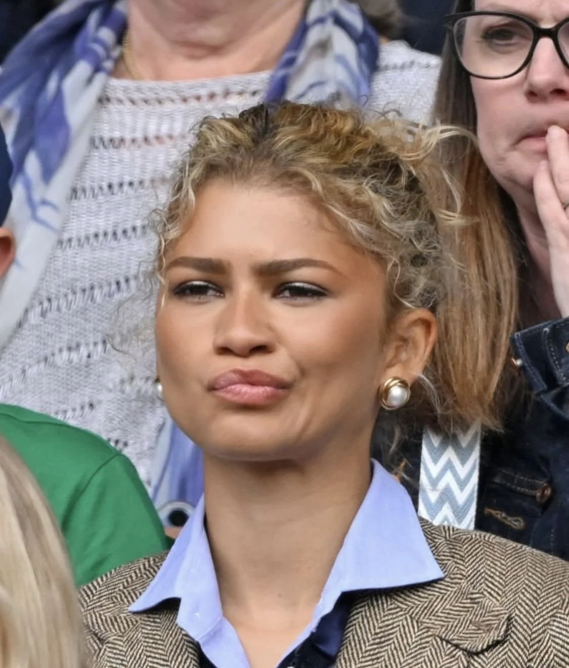 Zendaya attending Wimbledon on 7/13/25
