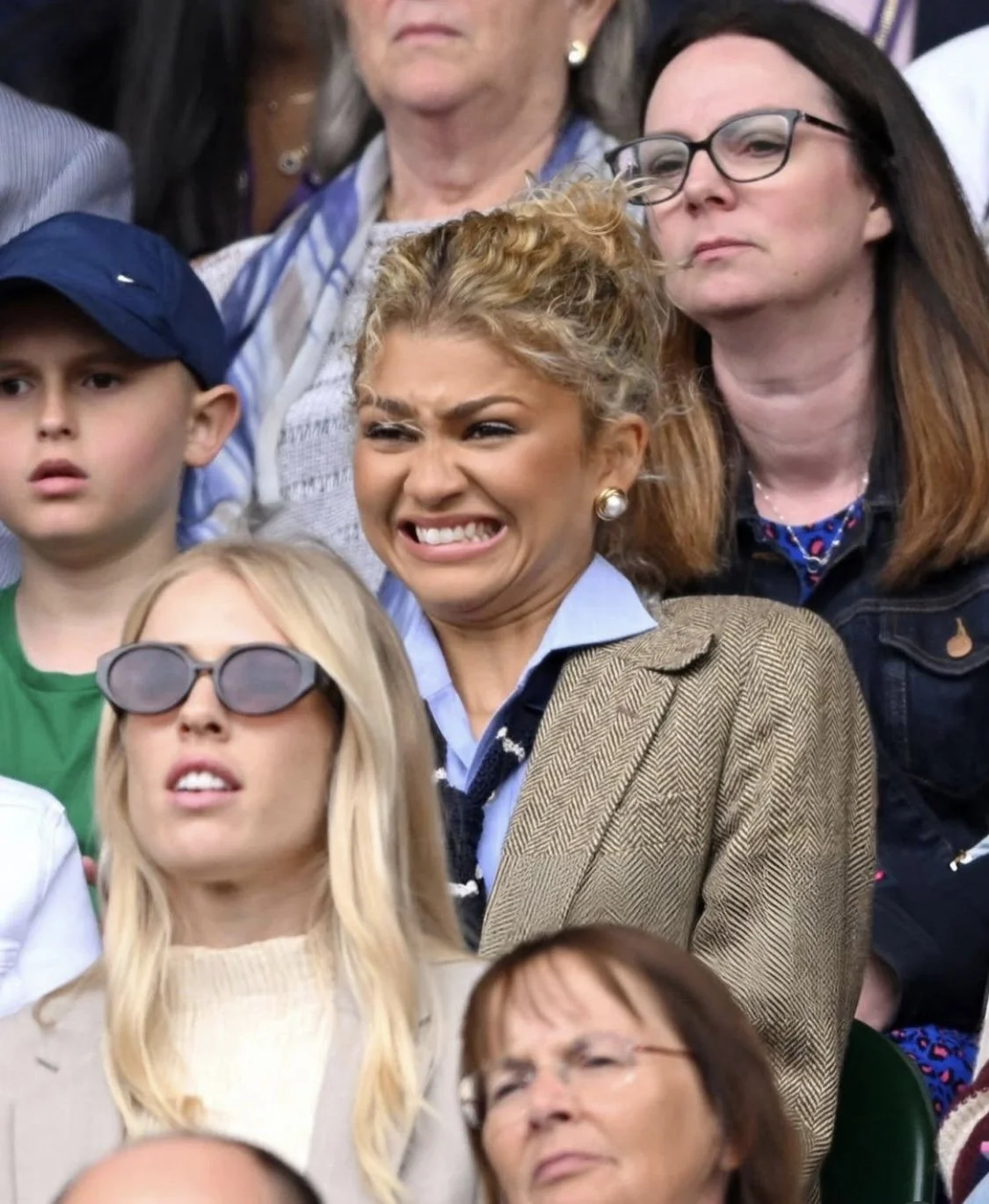Zendaya attending Wimbledon on 7/13/25