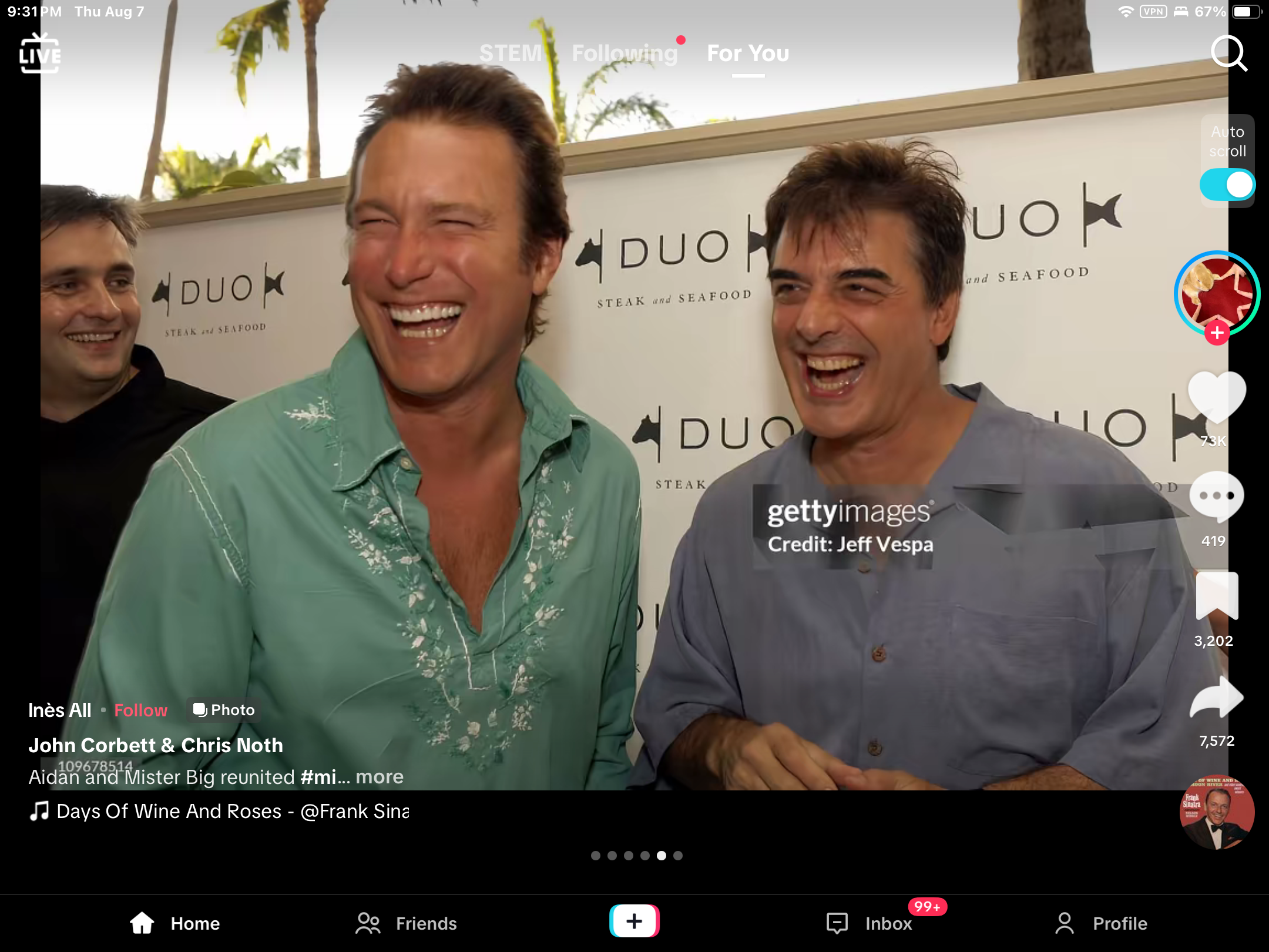 John Corbett and Chris Noth