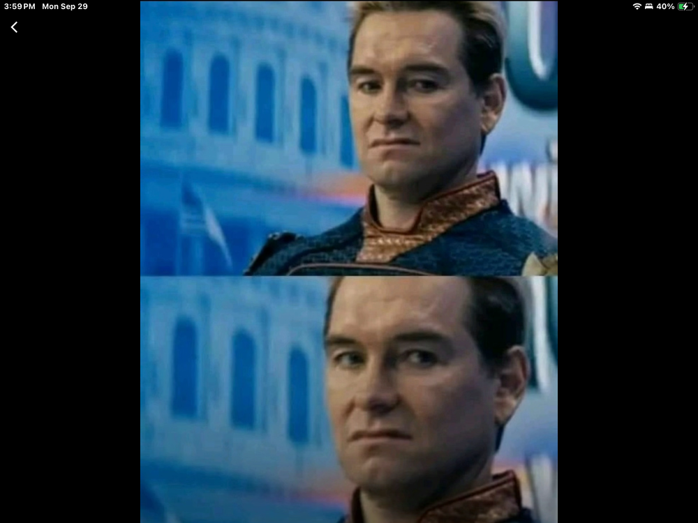 Homelander, portrayed by actor Antony Starr, from the television series The Boys.