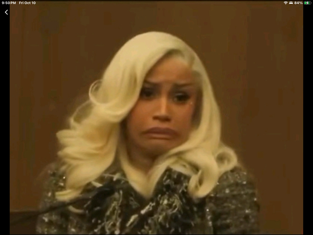 Cardi B's Courtroom Expession
